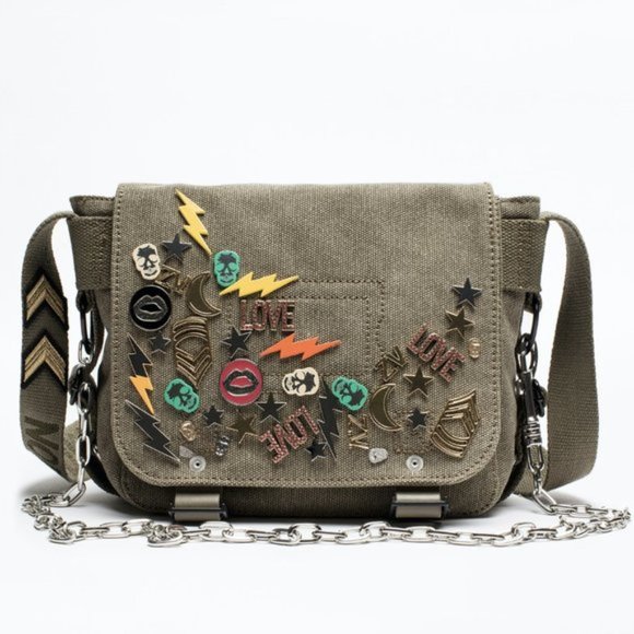 Zadig & Voltaire Bags Zadig Voltaire Readymade Xs Canvas Messenger